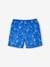 Swim Shorts with Printed Dinos, for Boys BLUE DARK ALL OVER PRINTED - vertbaudet enfant 