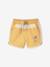 Short de bain bicolore imprimé surf garçon jaune ambre - vertbaudet enfant 