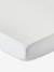 Waterproof Mattress Protector in Fleece, Organic Collection White - vertbaudet enfant 