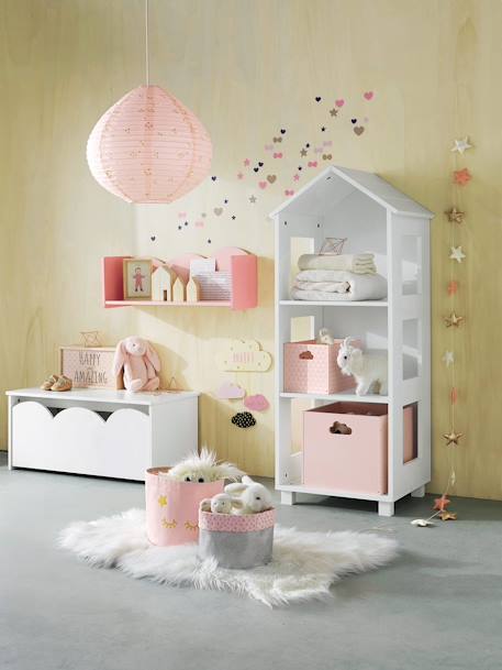 Tapis fausse fourrure BLANC - vertbaudet enfant 
