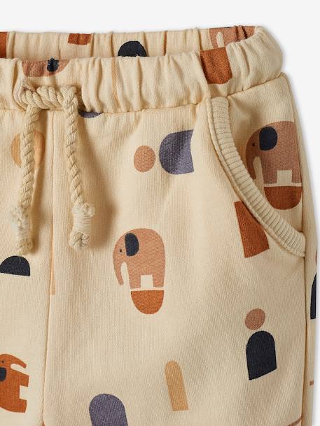 Jumper & Fleece Trouser Combo for Babies GREY DARK SOLID+khaki - vertbaudet enfant 