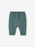 Pantalon bébé mixte coupe sarouel en gaze de coton Blanc+Bleu+jaune+rose+tilleul - vertbaudet enfant 