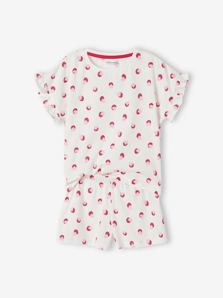 Lot de 2 pyjashorts fille Lot ivoire - vertbaudet enfant 