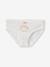 Pack of 7 Briefs for Girls WHITE LIGHT ALL OVER PRINTED - vertbaudet enfant 