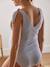 Maillot de bain de grossesse et allaitement tankini à rayures Bleu rayé+vieux rose - vertbaudet enfant 