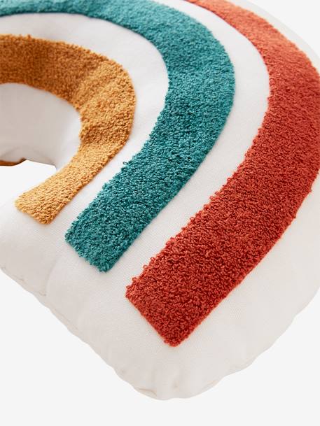 Coussin arc-en-ciel multicolore - vertbaudet enfant 