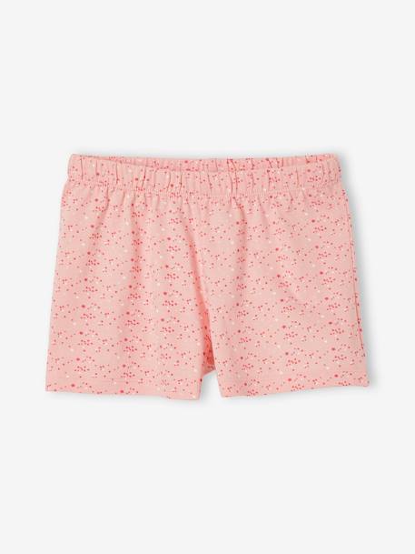Pack of 2 Pyjamas for Girls PINK MEDIUM ALL OVER PRINTED - vertbaudet enfant 