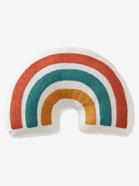 Coussin arc-en-ciel multicolore - vertbaudet enfant 