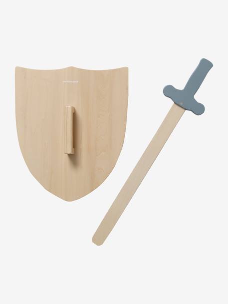Shield + Sword in FSC® Wood NO COLOR - vertbaudet enfant 