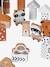 Baril de construction 100 pièces en bois FSC® gris - vertbaudet enfant 