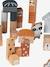 Baril de construction 100 pièces en bois FSC® gris - vertbaudet enfant 