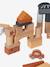 Baril de construction 100 pièces en bois FSC® gris - vertbaudet enfant 
