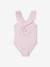 Swimsuit for Girls, the Aristocats by Disney® WHITE LIGHT STRIPED - vertbaudet enfant 