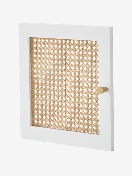 Cane Door Cubbyhole Unit WHITE LIGHT SOLID - vertbaudet enfant 