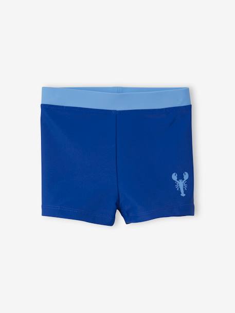 Pack of 2 Printed Swim Boxers for Boys BLUE BRIGHT 2 COLOR/MULTICOL - vertbaudet enfant 