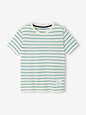 Short-Sleeved Sailor-Style T-Shirt for Boys  - vertbaudet enfant
