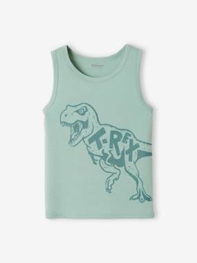 eco-friendly-fashion-Tank Top with Animal, for Boys