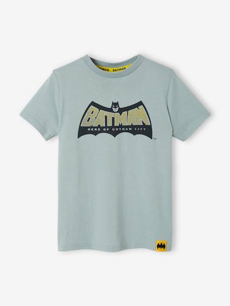 DC Comics® Batman T-Shirt for Boys GREY MEDIUM SOLID WITH DESIGN - vertbaudet enfant 