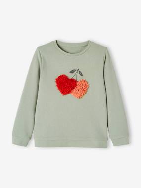 Fancy Sweatshirt for Girls  - vertbaudet enfant