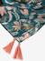 Scarf with Exotic Print for Girls, Oeko-Tex® GREEN DARK ALL OVER PRINTED - vertbaudet enfant 