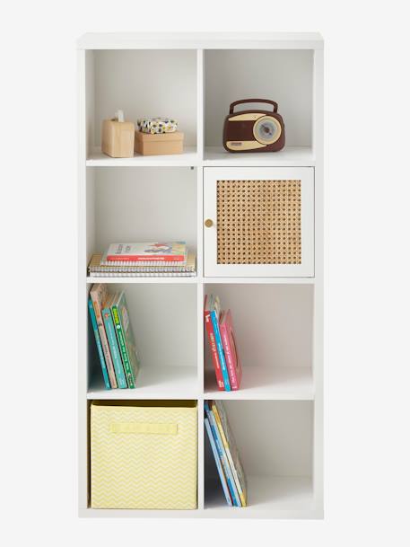 Cane Door Cubbyhole Unit WHITE LIGHT SOLID - vertbaudet enfant 