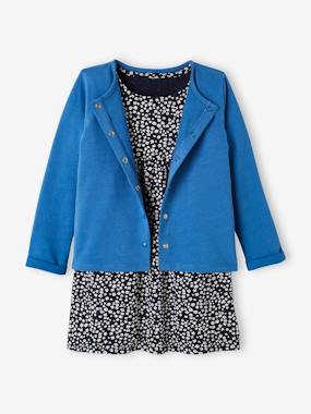 -Dress + Jacket Outfit, for Girls