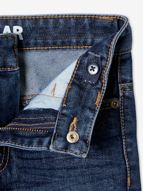 Jean garçon droit MorphologiK FIN waterless denim brut+stone - vertbaudet enfant 