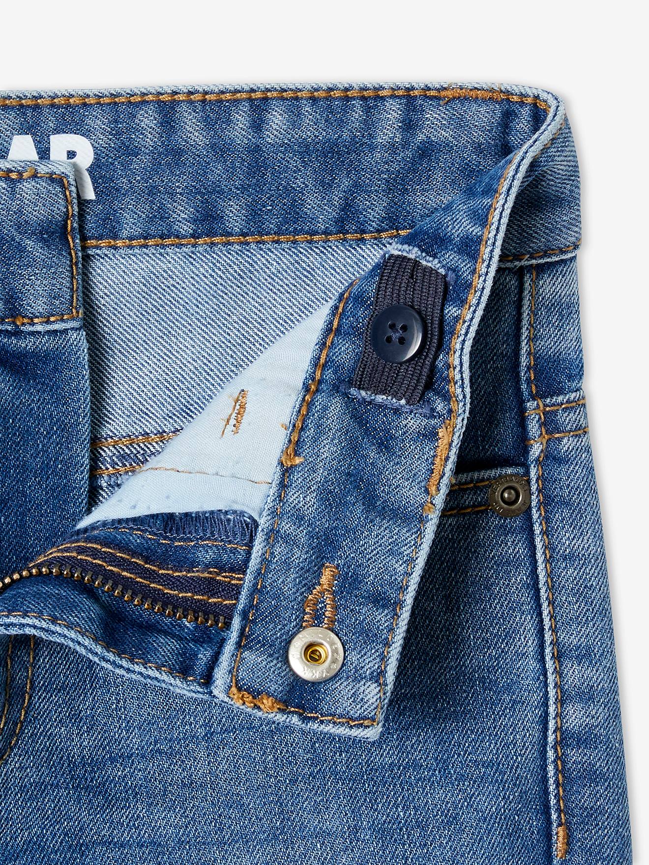 Pantalon Cargo Droit MorphologiK Garçon - Tour De Hanches Fin, élastique Réglable, 100% Coton - 4