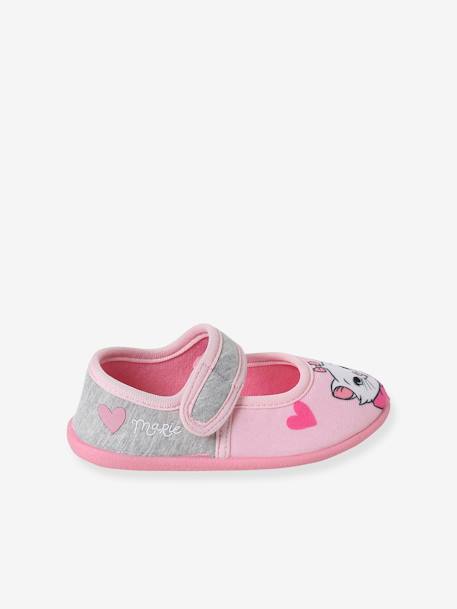 Marie Shoes for Children, by Disney® The Aristocats PINK LIGHT SOLID WITH DESIGN - vertbaudet enfant 