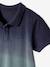Polo garçon effet dip & dye dark bleu indigo - vertbaudet enfant 