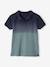 Polo garçon effet dip & dye dark bleu indigo - vertbaudet enfant 