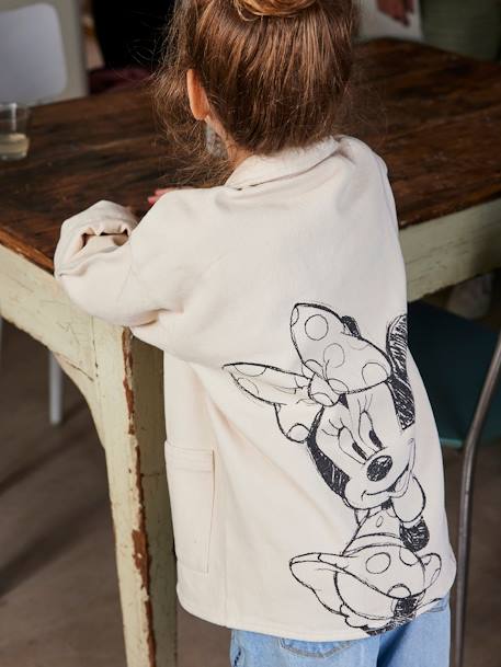 Disney® Minnie Mouse Jacket for Children - beige light solid with design,  Girls