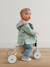 Ciré bébé fille à capuche écru+vert céladon imprimé - vertbaudet enfant 