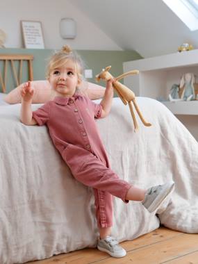 Short Sleeve Jumpsuit for Babies  - vertbaudet enfant