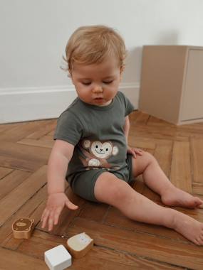 Baby-Dungarees & All-in-ones-Animal Jumpsuit, for Babies