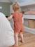 Cotton Gauze Jumpsuit for Babies RED MEDIUM ALL OVER PRINTED - vertbaudet enfant 