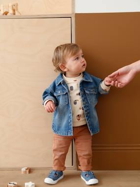 Baby-Outerwear-Denim Jacket for Babies