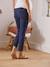 Jean de grossesse droit 7/8ème bandeau sans couture Bleach+Denim brut - vertbaudet enfant 