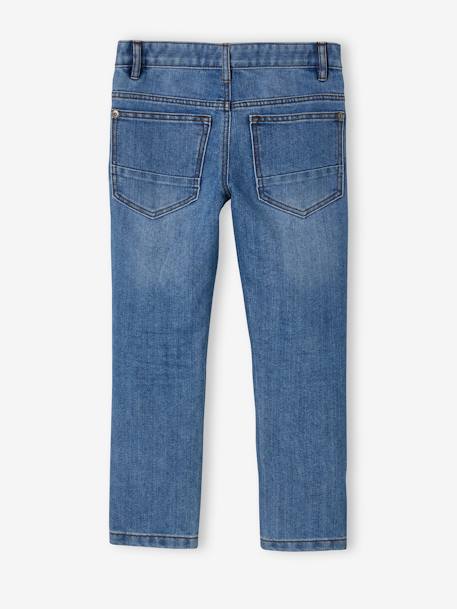Waterless Straight-Leg Jeans for Boys stone - vertbaudet enfant 