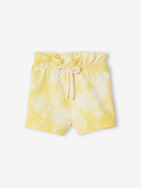 Baby-Shorts-Tie-Dye Fleece Shorts for Babies