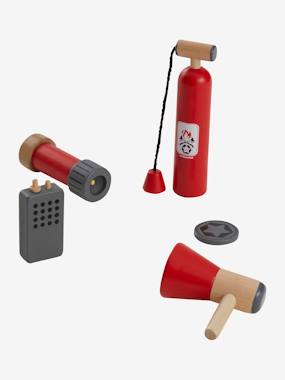 Jouet-Jeux d'imitation-Déguisements-Kit du pompier en bois FSC®