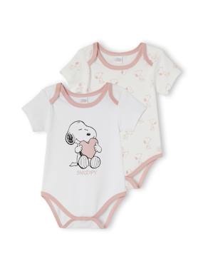 -Pack of 2 Snoopy Peanuts® Bodysuits for Babies