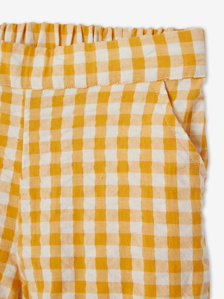 Blouse broderie anglaise gaze de coton ivoire fille | La Halle
