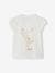 Bambi T-Shirt for Baby Girls, by Disney® WHITE LIGHT ALL OVER PRINTED - vertbaudet enfant 