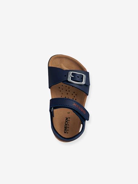 Sandals for Babies, BS. Chalki B.A by GEOX® BLUE DARK SOLID - vertbaudet enfant 