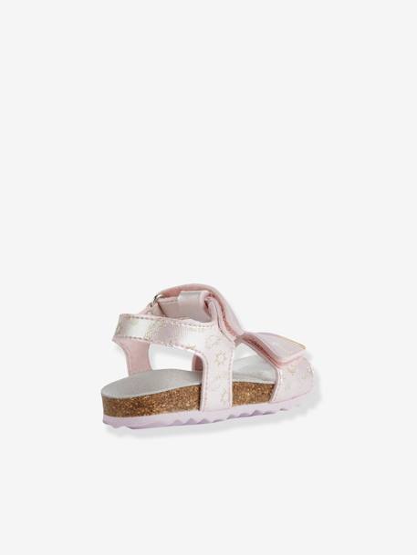 Sandals for Babies, BS. Chalki G.C by GEOX® PINK LIGHT SOLID - vertbaudet enfant 