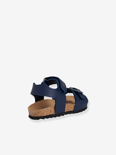 Sandals for Babies, BS. Chalki B.A by GEOX® BLUE DARK SOLID - vertbaudet enfant 