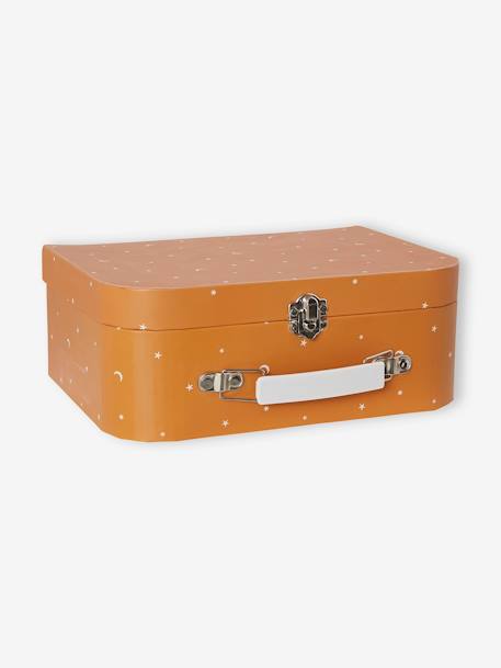 6-Piece Newborn Kit & Suitcase WHITE LIGHT ALL OVER PRINTED - vertbaudet enfant 