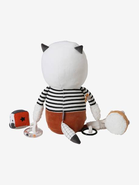 Large Musical Activity Soft Toy, Cute Raccoon Multi - vertbaudet enfant 
