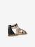 Sandales J SANDALE KARLY FILL BLACK PLATINIUM - vertbaudet enfant 